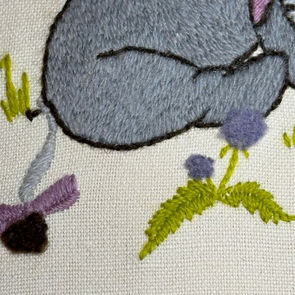 Vintage Winnie the Pooh and Friends Embroidery 1970's Handmade - Picture 10 of 14